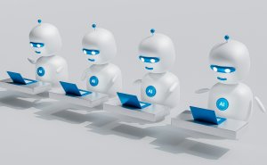 Representation of AI chatbots used in recruitment