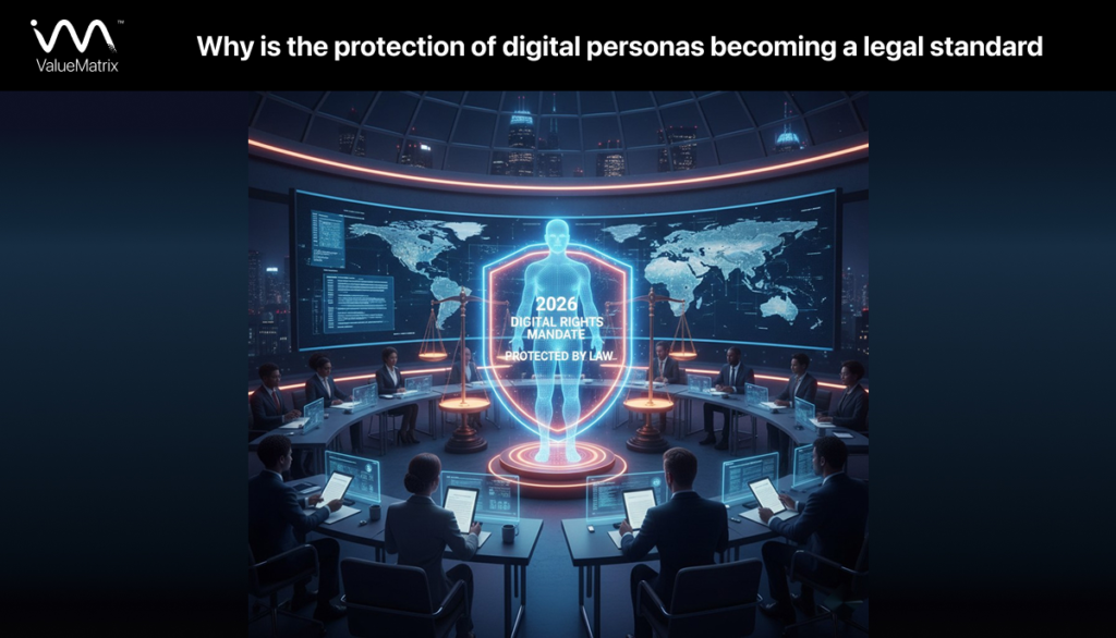 Why is the protection of digital personas becoming a legal standard