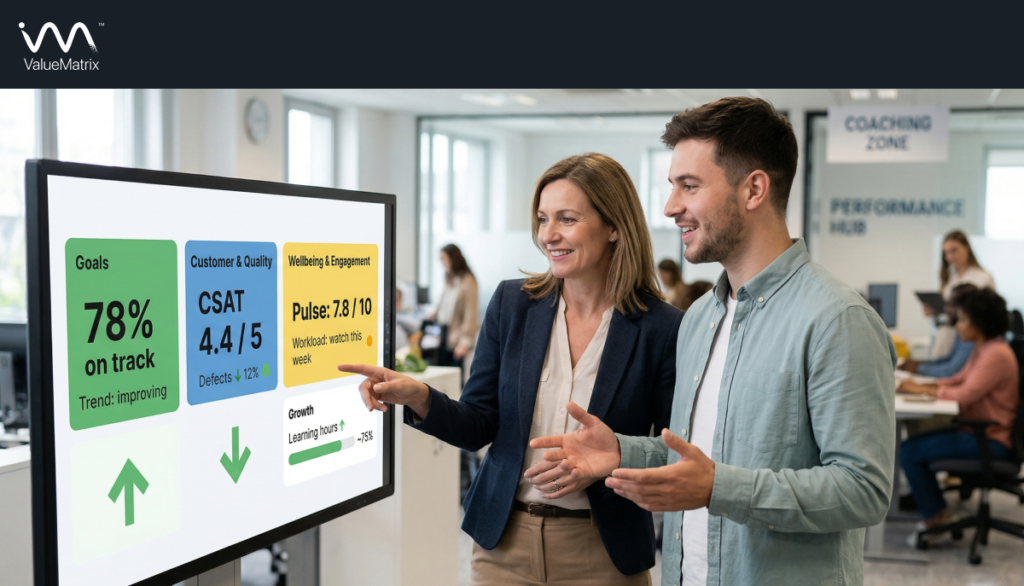 Dashboard as coaching tools